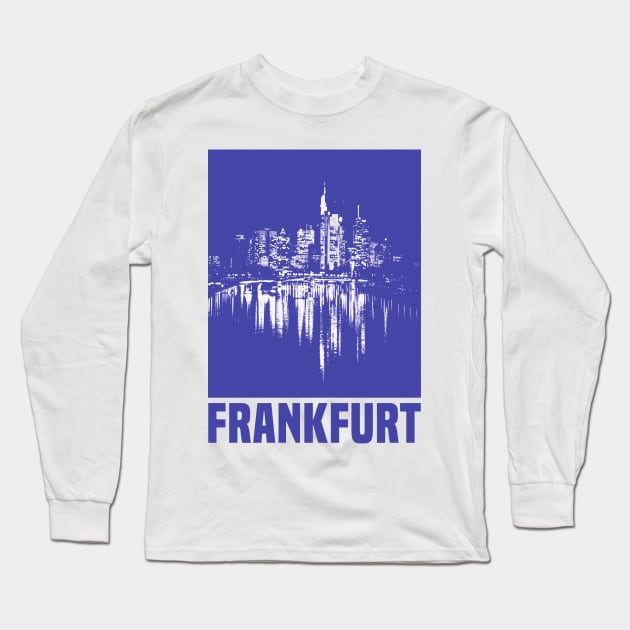 Frankfurt Long Sleeve T-Shirt by Den Vector